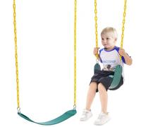 VEVOR 2 Asientos de Columpios de Repuesto para Exterior con Cadena de 167,6 cm