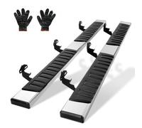 VEVOR 2 estribos de 6.5 pulgadas compatibles con Dodge Ram 1500/2010-2023 Ram 2500/3500 2009-2018 (incluye 2019-2023 Classic), barras laterales de acero inoxidable 201, capacidad de carga 500 libras