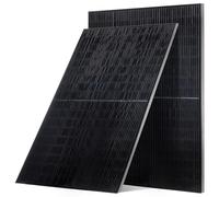 VEVOR 2 Paneles Solares Monocristalinos de 400 W, Eficiencia de Conversión ≥23%, con Salida MC4 Estable y Marco de Aluminio, Impermeable, para Coches, Barcos, y Techos Planos, 1715 x 1134 x 35 mm