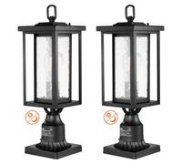 VEVOR 2 PCS Lámpara de Exterior Lámpara de Jardín Impermeable con Base, 450 mm