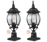 VEVOR 2 PCS Lámpara de Exterior Lámpara de Jardín Impermeable con Base, 530 mm