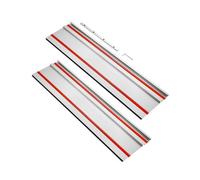 VEVOR 2 PCS Riel Guía de 698,5 mm para Sierra de Mesa Rango de Corte de 1397 mm