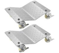 VEVOR 2 Piezas de Ruedas para Neumáticos Capacidad de 500 kg Ruedas de Coche o Furgoneta, Carretilla de Posicionamiento de Cojinetes de Bola, Recuperación de Gato de Reparación Automática