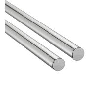 VEVOR 2 Varillas de Movimiento Lineal 1000 mm Diámetro de 25 mm, Eje Lineal de Acero al Carbono SFC25, Antioxidantes y de Alta Precisión, para Máquinas de Corte, Rectificado, Fresado, Taladrado