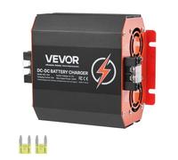 VEVOR 20 A 250 W Cargador Integrado de CC a CC de Batería con Carga Inteligente Multietapa para Baterías de Plomo-Ácido, Litio, AGM, GEL para Autocaravanas, Vehículos Comerciales, Barcos y Yates