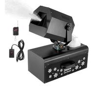 VEVOR 2000 W Máquina de Fabricar Nieve de 450 x 27 x 300 mm Máquina para Hacer Copos de Nieve con Control Remoto Inalámbrico y Cable, Tanque de 5 L para Interiores para Fiestas Navideñas, Bodas