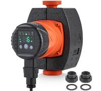 VEVOR 22 W Bomba de Circulación de Agua Caliente Bomba de Calefacción de Alta Eficiencia 50 L/min, Bomba de Agua Automática ECM, Altura Máxima de Descarga 4 m para Sistema de Calentamiento de Agua