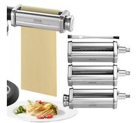 VEVOR 3 Piezas Accesorio para Pasta Juego de Cortador de Rodillo para Pasta