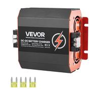 VEVOR 30 A 375 W Cargador Integrado de CC a CC de Batería con Carga Inteligente Multietapa para Baterías de Plomo-Ácido, Litio, AGM, GEL para Autocaravanas, Vehículos Comerciales, Barcos y Yates