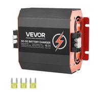 VEVOR 30 A 375 W Cargador Integrado de CC a CC de Batería con Carga Inteligente Multietapa para Baterías de Plomo-Ácido, Litio, AGM, GEL para Autocaravanas, Vehículos Comerciales, Barcos y Yates