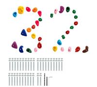VEVOR 32 Rocas presas r presas para Escalada en Roca, Multicolor