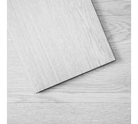 VEVOR inchgrey 36 Azulejos, 36 x 6 Pulgadas, 2.5 mm, Aspecto de Madera Gris Claro, Ideal para decoración del hogar en cocinas, comedores, dormitorios y baños, instalación Sencilla
