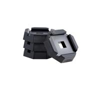 VEVOR 4 Almohadillas de nivelación de Goma para autocaravanas y remolques, 2300 kg (por Almohadilla), Almohadilla estabilizadora de Gato con Gran Superficie, Ideal para pies Cuadrados (139,7 mm)