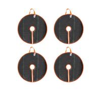 VEVOR 4 PCS Anillos de Riego para Árboles, Bolsas de Riego Automático de 37,8 L de Liberación Lenta Hasta 30 Días, Sistema de Goteo Automático Resistente para Plantar Árboles y Arbustos de Jardinería