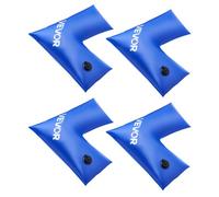 VEVOR 4 PCS Bolsas de Agua para Esquinas de Piscina de PVC 57 x 56,5 cm, Azul