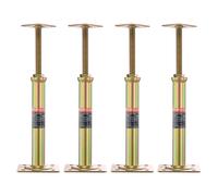 VEVOR 4 PCS Gato de Piso para Casa con Viga de Soporte Ajustable, Rango de Altura de 29,46-40,64 cm, Cada Capacidad de Carga Máxima de 1134 kg, Gato Telescópico Galvanizado para Soporte Temporal