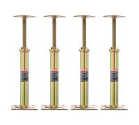 VEVOR 4 PCS Gato de Piso para Casa con Viga de Soporte Ajustable, Rango de Altura de 29,46-40,64 cm, Cada Capacidad de Carga Máxima de 1134 kg, Gato Telescópico Galvanizado para Soporte Temporal