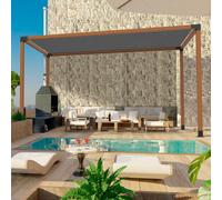 VEVOR 4 Piezas Kit de Soporte de Pérgola 3 Vías para Poste de Cenador 4"x4"