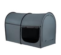 VEVOR 4 Puertas Tienda Opaca de Cama de 190 x 99 x 119 cm con Postes de Fibra