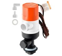 VEVOR Bomba de Pozo Vivo para Barco, 41 W 800 GPH Bomba de Aireación de Pozo Vivo Recta con Entrada Doble, Carcasa ABA y Cartucho de Motor Desmontable, Prueba Corrosión para Agua Dulce y Salada