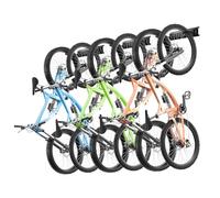 VEVOR 48 inch 6 Estante para Almacenamiento de Bicicletas, Negro, 48 pulgadas