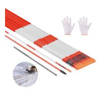 VEVOR 500 PCS Marcadores Reflectantes para Entrada de Vehículos de Φ 8 x 1220 mm
