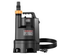 VEVOR 690 W Bomba de Sumidero Sumergible PP-GF20, 17500 L/H, con Interruptor de Flotador Automático, Cable Largo y Elevación Máxima de 9 m, para Evacuación de Aguas Residuales de Piscina, Estanque