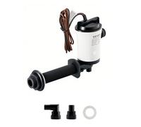 VEVOR Bomba de Pozo Vivo para Barco, 38 W 12 V 800 GPH Bomba de Aireación de Pozo Vivo de Cebo de 90 Grados para Barcos con Motor Desmontable, Resistente a la Corrosión para Agua Dulce y Salada