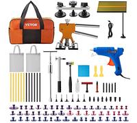 VEVOR 89 Unidades de reparación de abolladuras de Coche Profesional, Herramienta de reparación sin Pintura, Kit de extracción de abolladuras, Herramienta de eliminación de abolladuras, reparación de