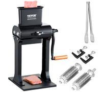 VEVOR Ablandador de Carne Comercial Ablandador de Carne de Acero Inoxidable, Herramienta de Cocina Manual Rápida y Fácil, Puerto de Alimentación de 148 mm para Carne de Res, Pavo, Pollo, Cerdo