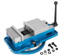 VEVOR Abrazadera Banco Fresadora Precisión Tornillo de 152,4 con Base Giratoria, Mesa para Fresadora Abrazadera de Banco de 360º de Sujeción de Alta Precisión para Trabajos Pesados