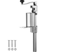 VEVOR Abrelatas manual, máquina abrelatas, catering, abrelatas comercial con base, abrelatas de mesa regulable en altura para latas de hasta 40 cm de altura, para restaurantes, hoteles, etc.
