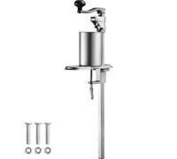 VEVOR Abrelatas Manual, Máquina Abrelatas de Mesa, Abrelatas Comercial con Base, Abrelatas de Mesa Regulable en Altura para Latas de hasta 40 cm de Altura, para Restaurante, Hotel, etc.