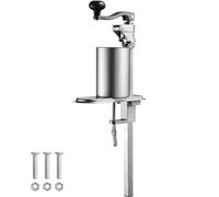 VEVOR Abrelatas Manual, Máquina Abrelatas de Mesa, Abrelatas Comercial con Base, Abrelatas de Mesa Regulable en Altura para Latas de hasta 30 cm de Altura, para Restaurante, Hotel, etc.