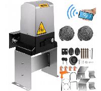 VEVOR Abridor Automático de Puerta Corredera 1497 kg Apertura de Puerta con Mando a Distancia Puerta Enrollable de Entrada Mando a Distancia 70 m 4 Controles Remotos y Control APP Abridor de Puerta