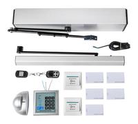 VEVOR Abridor de Puerta Automático, 110 - 240 V 50 W Abrepuertas Automático, 120 grados Abridor de Puerta Abatible para Supermercados, Puertas Cortafuegos, Hospitales, Salas de Reuniones, Laboratorios