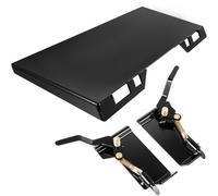 VEVOR Accesorio para minicargador Placa de liberación rápida para minicargador de 3/8" de altura Accesorios para minicargador de 18,5" Accesorio rápido para cucharones, arados y horquillas