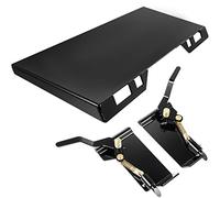 VEVOR Accesorio para minicargador Placa de liberación rápida para minicargador de 3/8" de Altura Accesorios para minicargador de 18,5" Accesorio rápido para cucharones, arados y Horquillas