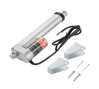 VEVOR Actuador Lineal de 12 V, Actuador de Movimiento Lineal de 150 mm 1000 N 14 mm/s con Soporte de Montaje y Protección IP54 para Muebles, Sistemas de Automatización, Equipos Mecánicos