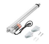 VEVOR Actuador Lineal de 12 V, Actuador de Movimiento Lineal de 300 mm 220 lbs/1000 N 14 mm/s con Soporte de Montaje y Protección IP54 para Muebles, Sistemas de Automatización, Equipos Mecánicos