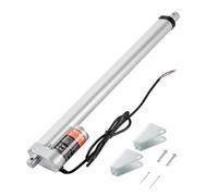VEVOR Actuador lineal de 12 V, actuador de movimiento lineal de 400 mm 1500 N 5 mm/s con soporte de montaje y protección IP54 para muebles, sistemas de automatización, equipos mecánicos