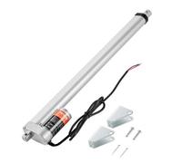 VEVOR Actuador Lineal de 12 V, Actuador de Movimiento Lineal de 450 mm 330 lbs/1500 N 5 mm/s con Soporte de Montaje y Protección IP54 para Muebles, Sistemas de Automatización, Equipos Mecánicos