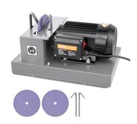 VEVOR - Afilador de cuchillas para cortacésped - Amoladora de 2/3HP de 500 W con rueda de cerámica de 7 pulgadas, afila elevación alta/baja, cuchillas planas y de Gator