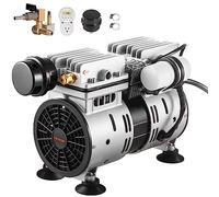 VEVOR Aireador de Estanque 550 W Kit de Sistema de Aireación 5,2 CFM para Estanques de hasta 3 Acres 50 Pies con Compresor de Aire Temporizador Válvulas para Circulación de Oxígeno en Aguas Profundas