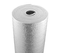 VEVOR 15.1mm 48 in x 25 ft Insulation Roll Aislamiento Reflectante, Plata