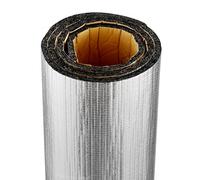 VEVOR Aislamiento Térmico Reflectante Rollo de Aislamiento Barrera Radiante 1,5x1 m Núcleo de Espuma XPE Espesor de 10,3 mm Lámina de Aluminio para Puerta de Garaje, Ventana, Techo de RV