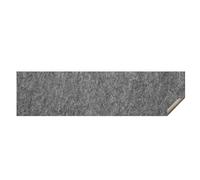 VEVOR Alfombra Antideslizante Protector de Suelo Cojín 63,5x240 cm 6 mm de Espesor, Doble Superficie Fieltro de Poliéster y Látex, Gris, Cobertura 1-2 ㎡ Protección del Suelo para Dormitorio, Comedor