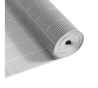 VEVOR Alfombra de Drenaje Antideslizante 90 x 1500 cm, Alfombrilla Comercial de PVC con Orificio de Drenaje para Zonas Húmedas, Suelo para Cocina Piscina Restaurante Terraza Baño Ducha, Color Gris