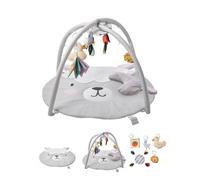 VEVOR Alfombra de Juegos para Bebés 0 a 18 Meses, para Tiempo Boca Abajo con 5 Juguetes Sensoriales, Regalo Esencial para el Desarrollo de Habilidades Sensoriales y Motoras, 995 x 830 x 550 mm