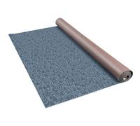 VEVOR Alfombra de Poliéster de 1,8 x 4 m, Alfombra para Terraza y Patio Antideslizante, Espesor de 4,6 mm, Alfombras Marinas para Exteriores Baños Porche A Prueba de Agua de TPR Gris, Fácil de Limpiar